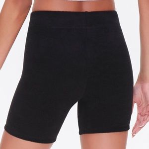 High waist biker shorts